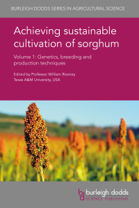 Cover image: Achieving sustainable cultivation of sorghum Volume 1 1st edition 9781786761200