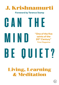 Cover image: Can The Mind Be Quiet? 9781786782755
