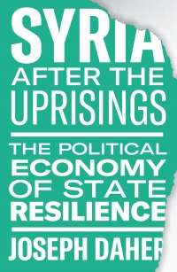 Cover image: Syria after the Uprisings 1st edition 9780745339399