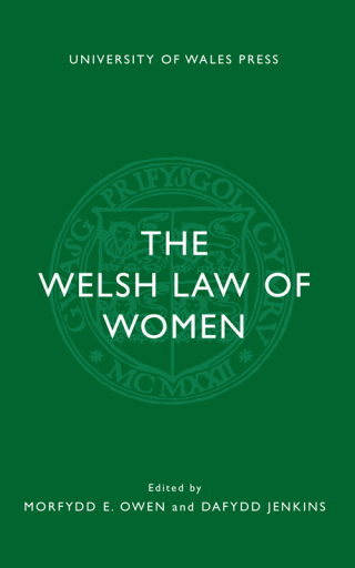 صورة الغلاف: The Welsh Law of Women 2nd edition 9781786831606