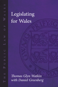 Imagen de portada: Legislating for Wales 1st edition 9781786833013