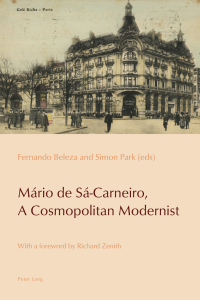 Cover image: Mário de Sá-Carneiro, A Cosmopolitan Modernist 1st edition 9783034318853