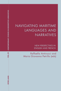 Cover image: Navigating Maritime Languages and Narratives 1st edition 9781787073876