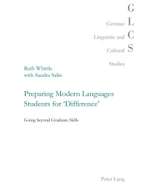 Imagen de portada: Preparing Modern Languages Students for 'Difference' 1st edition 9783034322386