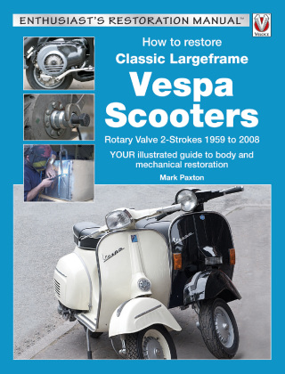Cover image: How to Restore Classic Largeframe Vespa Scooters 9781787110281