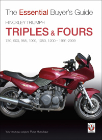 Imagen de portada: Hinckley Triumph triples & fours 750, 900, 955, 1000, 1050, 1200 - 1991-2009 9781845842871