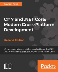 Imagen de portada: C# 7 and .NET Core: Modern Cross-Platform Development - Second Edition 2nd edition 9781787129559