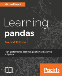 Cover image: Learning pandas - Second Edition 2nd edition 9781787123137