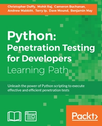 Cover image: Python: Penetration Testing for Developers 1st edition 9781787128187