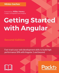 Imagen de portada: Getting Started with Angular - Second Edition 2nd edition 9781787125278