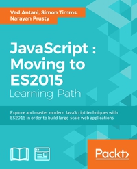 Cover image: JavaScript : Moving to ES2015 1st edition 9781787125919