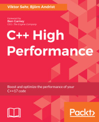 Cover image: C++ High Performance 1st edition 9781787120952