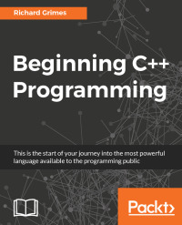 Cover image: Beginning C++ Programming 1st edition 9781787124943