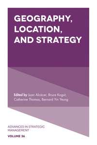 表紙画像: Geography, Location, and Strategy 9781787142770
