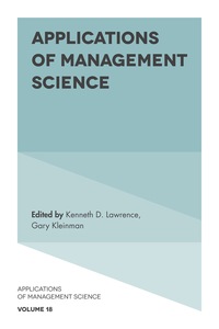 Titelbild: Applications of Management Science 9781787142831