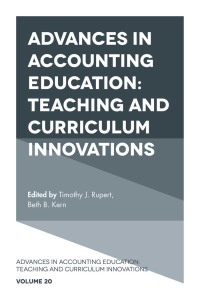 表紙画像: Advances in Accounting Education 9781787141810