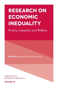 Cover image: Research on Economic Inequality 9781787145221