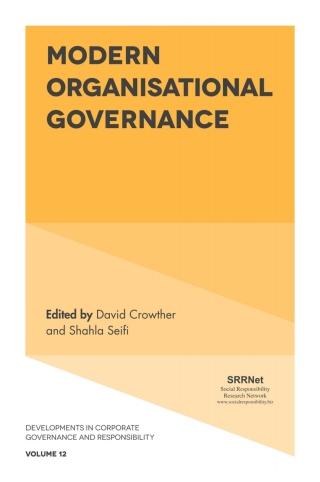Cover image: Modern Organisational Governance 9781787146952