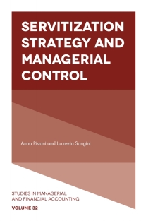 Imagen de portada: Servitization Strategy and Managerial Control 9781787148468