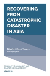 Cover image: Recovering from Catastrophic Disaster in Asia 9781786352965