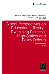 Cover image: Global Perspectives on Educational Testing 9781786354341