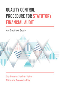 Cover image: Quality Control Procedure for Statutory Financial Audit 9781787142275