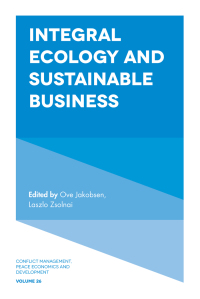 表紙画像: Integral Ecology and Sustainable Business 9781787144644