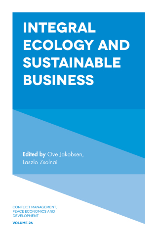 Titelbild: Integral Ecology and Sustainable Business 9781787144644