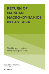 Imagen de portada: Return of Marxian Macro-dynamics in East Asia 9781787144781