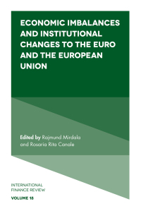 Omslagafbeelding: Economic Imbalances and Institutional Changes to the Euro and the European Union 9781787145108