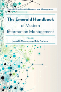 Omslagafbeelding: The Emerald Handbook of Modern Information Management 9781787145269