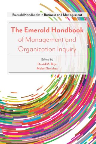 Cover image: The Emerald Handbook of Management and Organization Inquiry 9781787145528