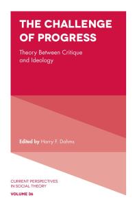 Cover image: The Challenge of Progress 9781787145726