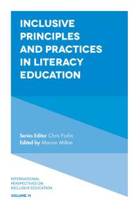 Omslagafbeelding: Inclusive Principles and Practices in Literacy Education 9781787145900