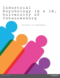 صورة الغلاف: Industrial Psychology 1A & 1B 1st edition 9781784488017