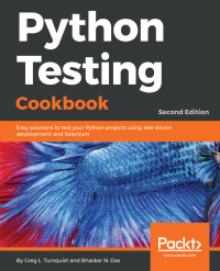 Cover image: Python Testing Cookbook. 2nd edition 9781787122529