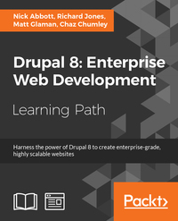 Imagen de portada: Drupal 8: Enterprise Web Development 1st edition 9781787283190