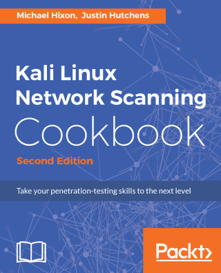 Cover image: Kali Linux Network Scanning Cookbook 2nd edition 9781787287907