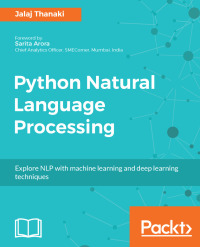 Cover image: Python Natural Language Processing 1st edition 9781787121423