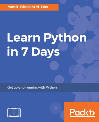Imagen de portada: Learn Python in 7 Days 1st edition 9781787288386
