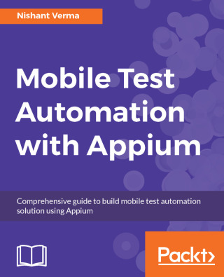 صورة الغلاف: Mobile Test Automation with Appium 1st edition 9781787280168
