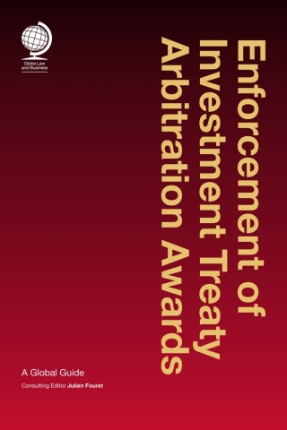 Imagen de portada: Enforcement of Investment Treaty Arbitration Awards 1st edition 9781909416543