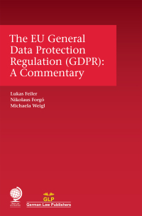 Imagen de portada: The EU General Data Protection Regulation (GDPR) 1st edition 9781787421363