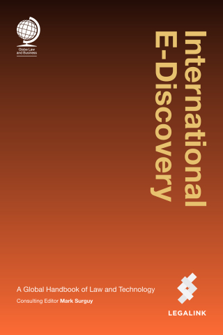 Cover image: International E-Discovery 1st edition 9781787421721