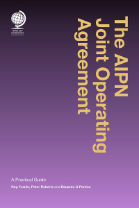 صورة الغلاف: The AIPN Joint Operating Agreement 1st edition 9781787422001