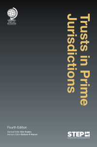 صورة الغلاف: Trusts in Prime Jurisdictions, Fourth Edition 4th edition 9781911078081