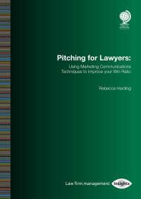 Cover image: Pitching for Lawyers 1st edition 9781787422742