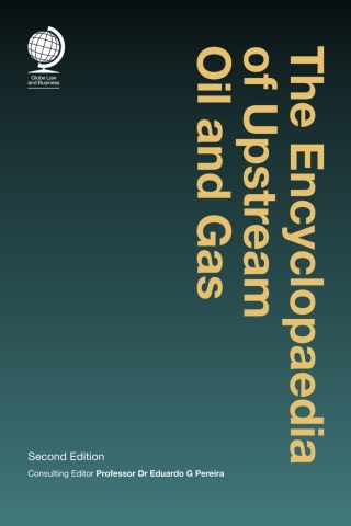 Omslagafbeelding: The Encyclopaedia of Upstream Oil and Gas 2nd edition 9781787423107