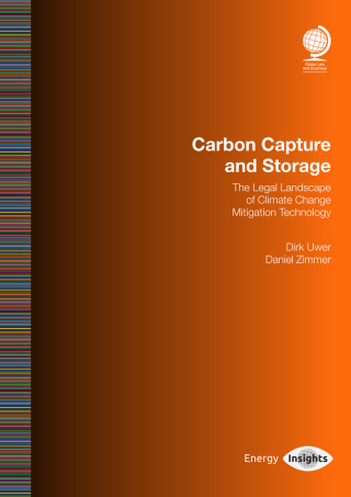 Imagen de portada: Carbon Capture and Storage 1st edition 9781787423862