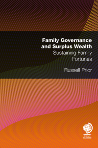Omslagafbeelding: Family Governance and Surplus Wealth 1st edition 9781787424869